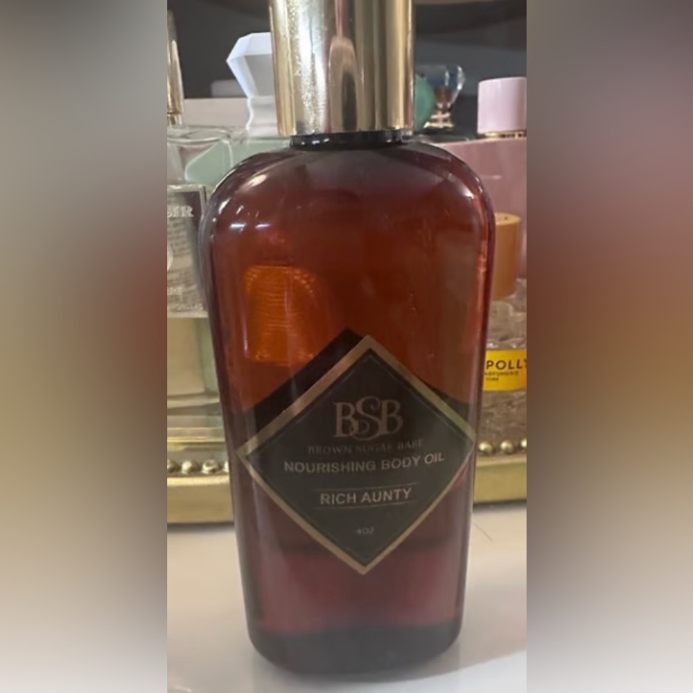 Brown Sugar Babe Rich Aunty Body oil #DelinaExclusif  4oz new